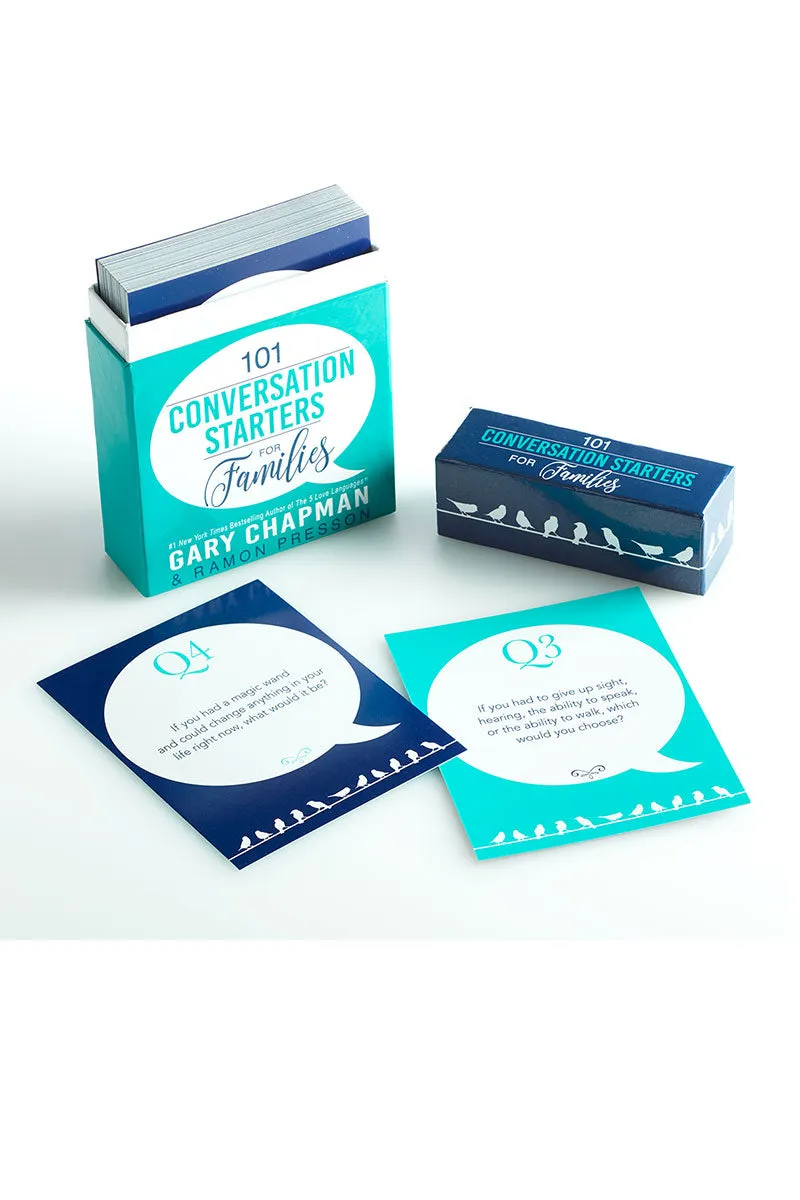 101 Conversation Starters for Families Boxed Cards