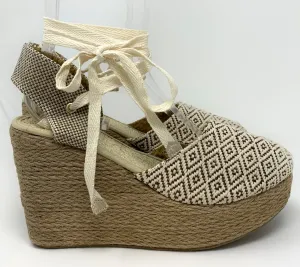 11cm Make Believe High Wedge Espadrilles