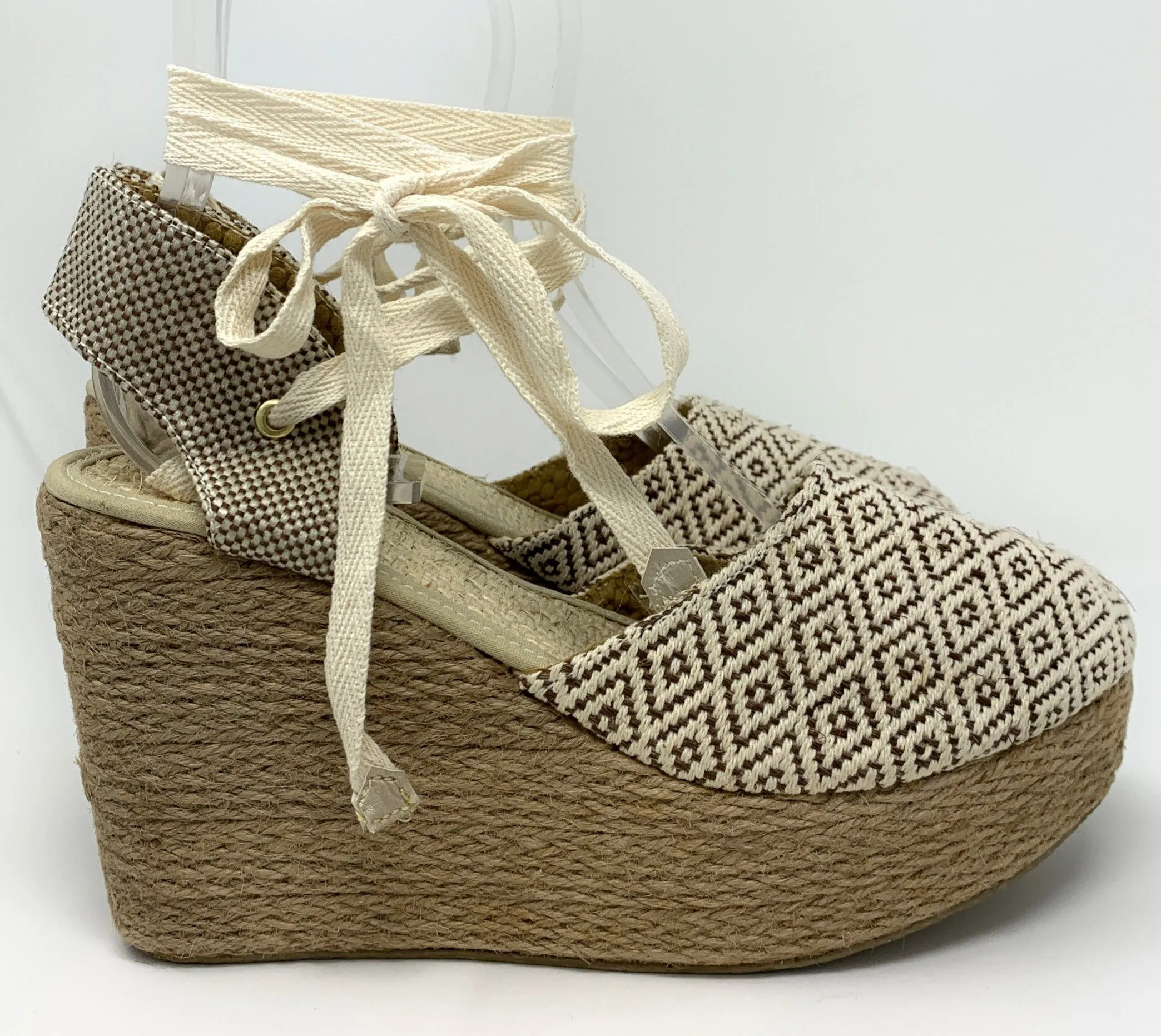 11cm Make Believe High Wedge Espadrilles