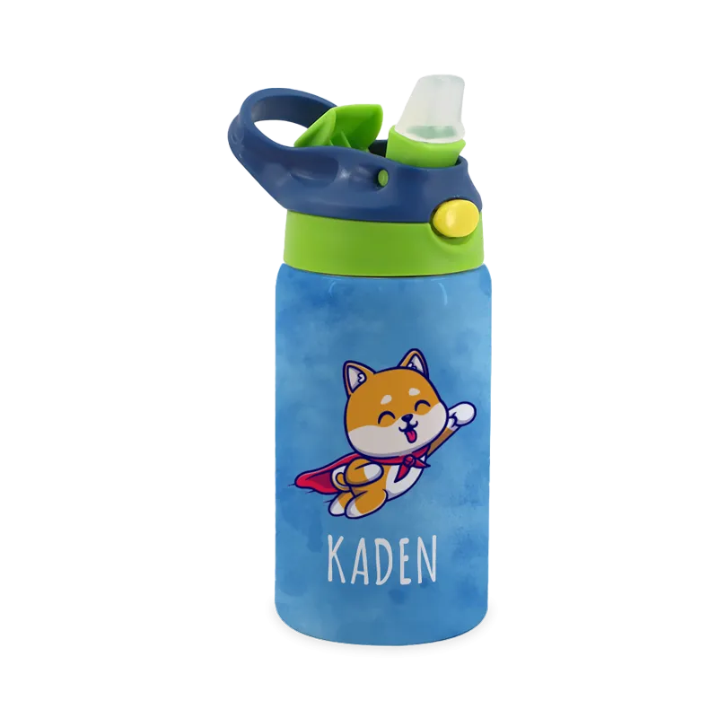 12oz. Kids Flip Top Water Bottle
