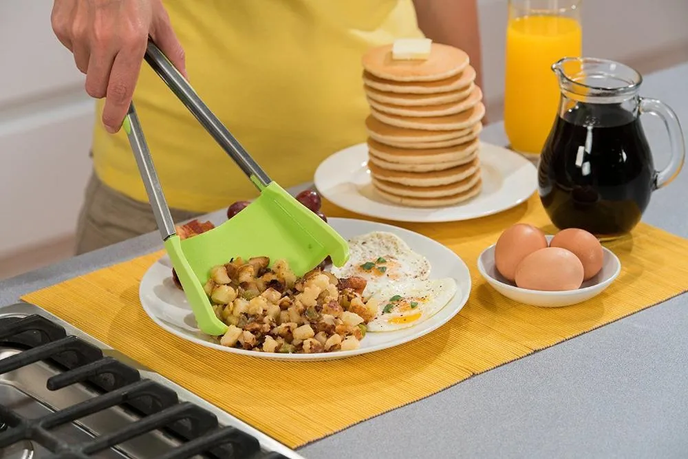 2-in-1 Spatula and Tongs
