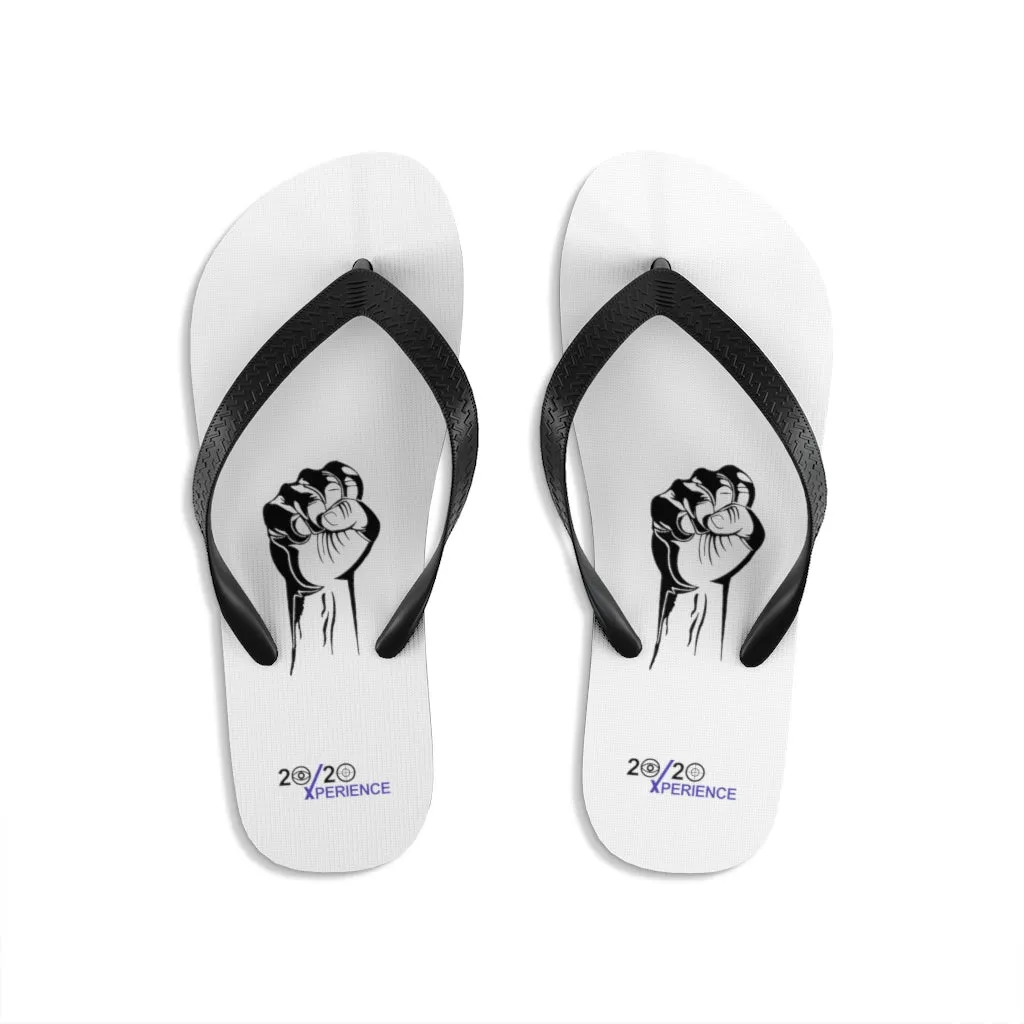20/20 FIST of POWER - Unisex Flip-Flops
