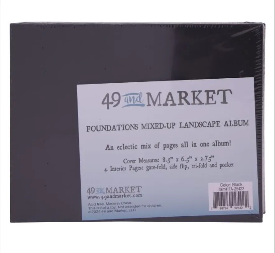 49 and Market Black LANDSCAPE Mixed Up Album {F510-F512}