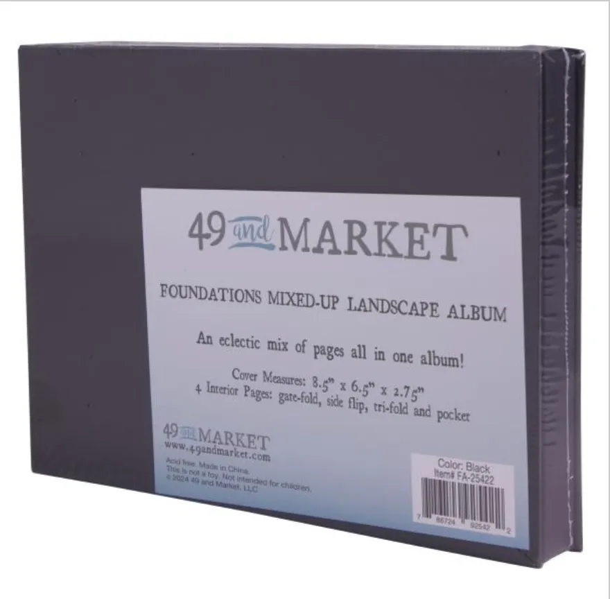 49 and Market Black LANDSCAPE Mixed Up Album {F510-F512}