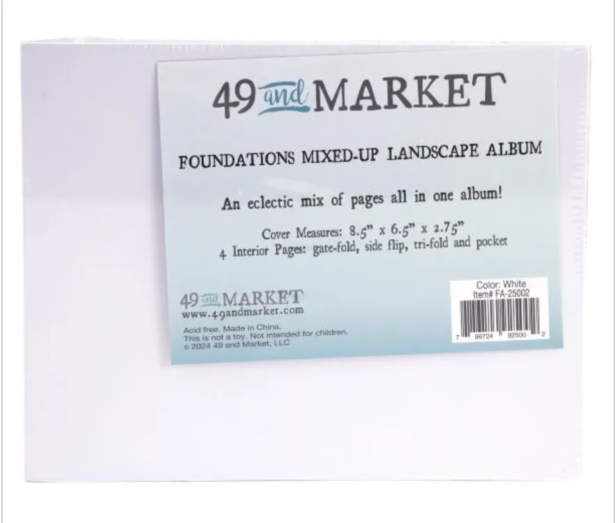 49 and Market White LANDSCAPE Mixed Up Album {C801-C802}
