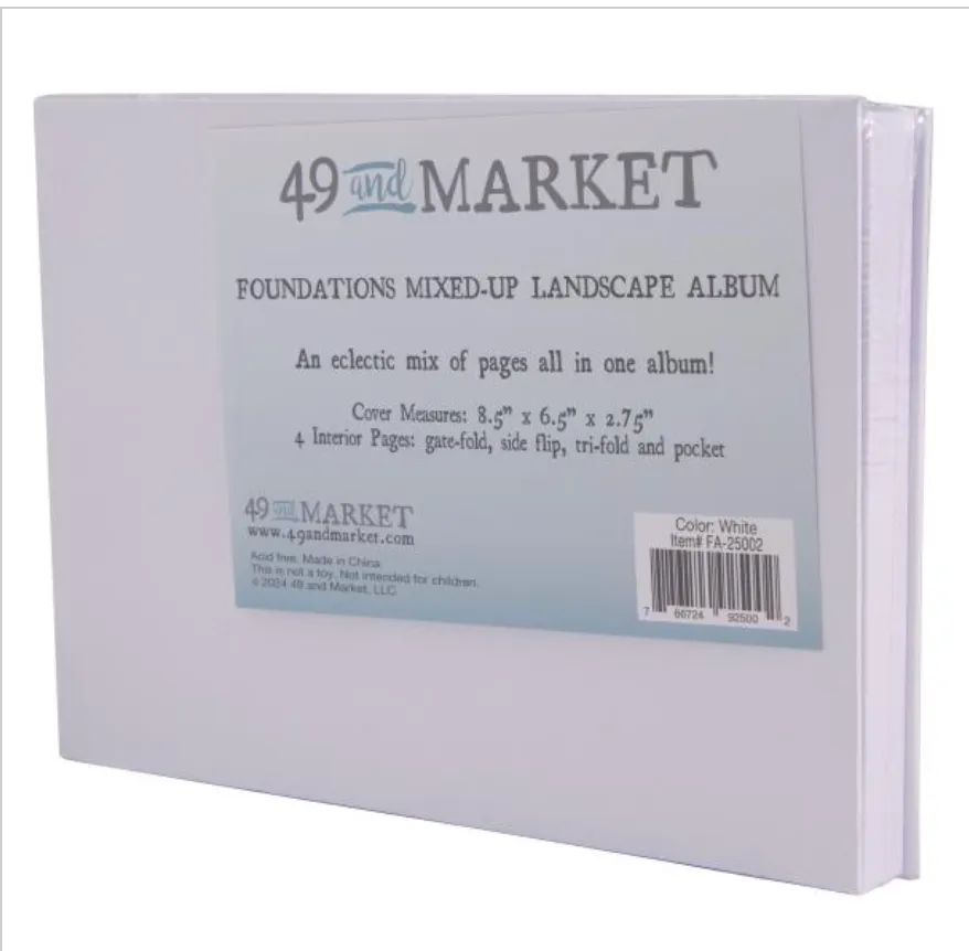 49 and Market White LANDSCAPE Mixed Up Album {C801-C802}