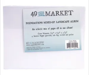 49 and Market White LANDSCAPE Mixed Up Album {C801-C802}