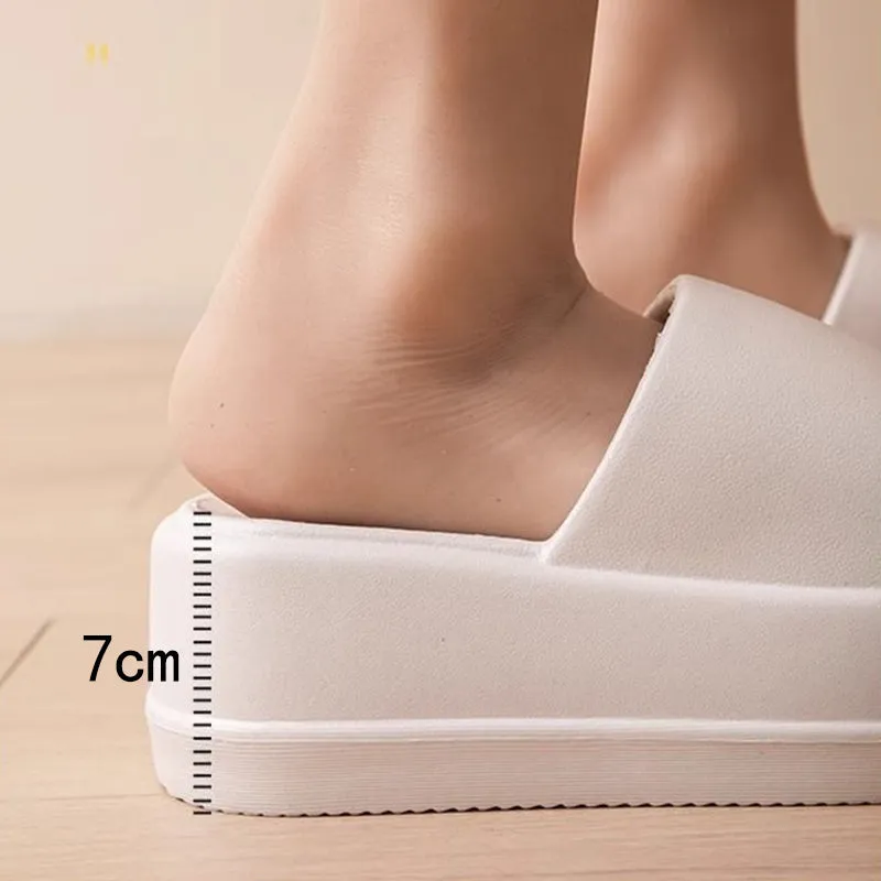 7cm High Heel  Non-slip Slippers