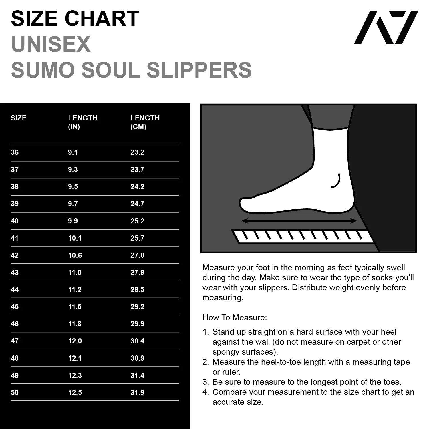 A7 Soul Sumo Slippers