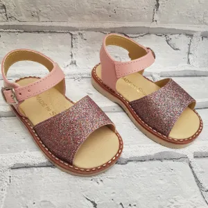 Aladino Girls Pink Glitter Sandal