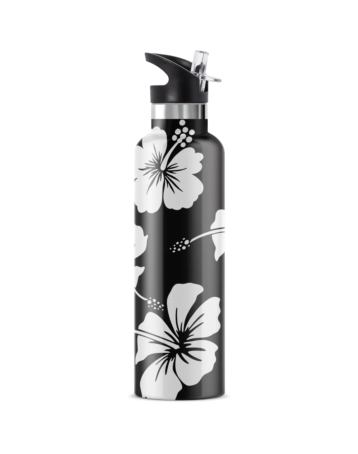 Aloha | 25 oz Insulated Water Bottle Flip' N ' Sip Lid