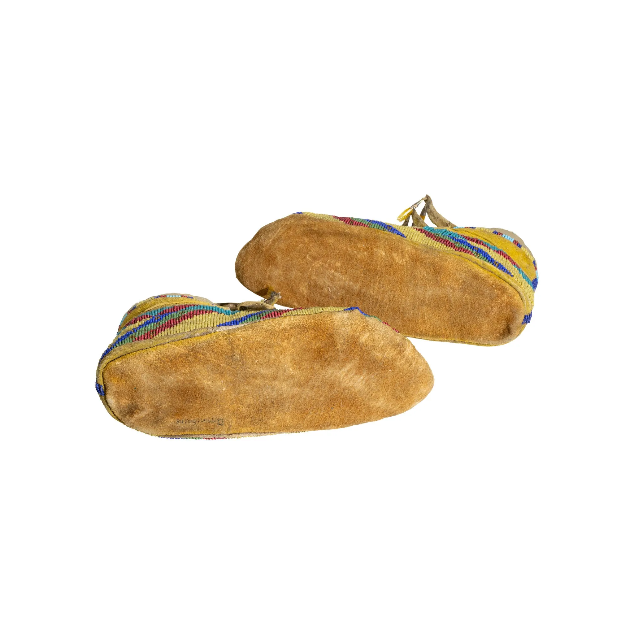 Assiniboine Beaded Moccasins
