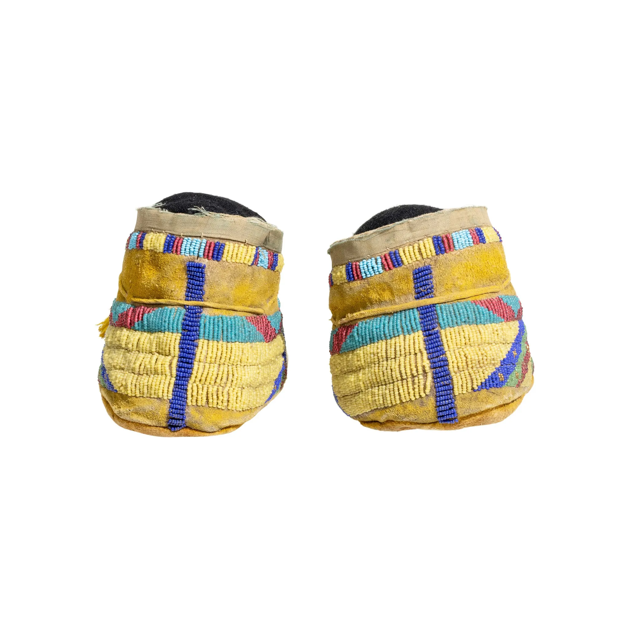 Assiniboine Beaded Moccasins