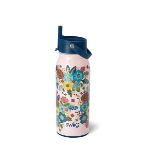 Bella Rosa Swig Water Bottle 36 oz Flip & Sip