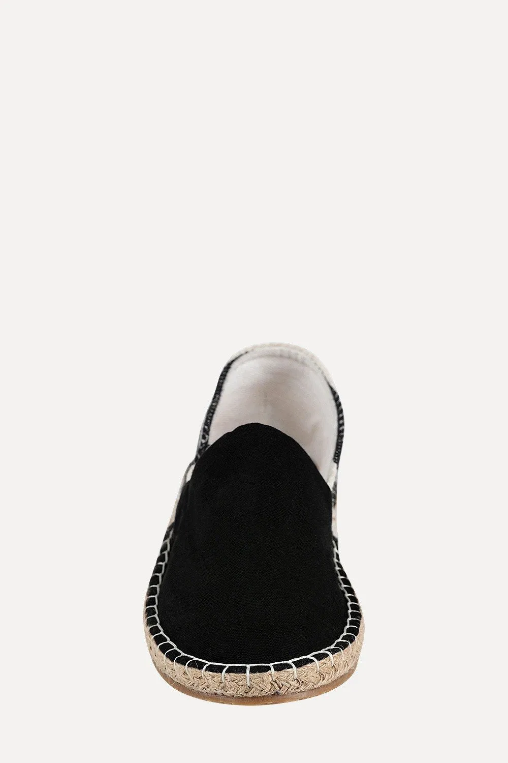 Blue Espadrilles With Nautical Striped Heel