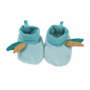 Blue slippers Le Voyage d'Olga