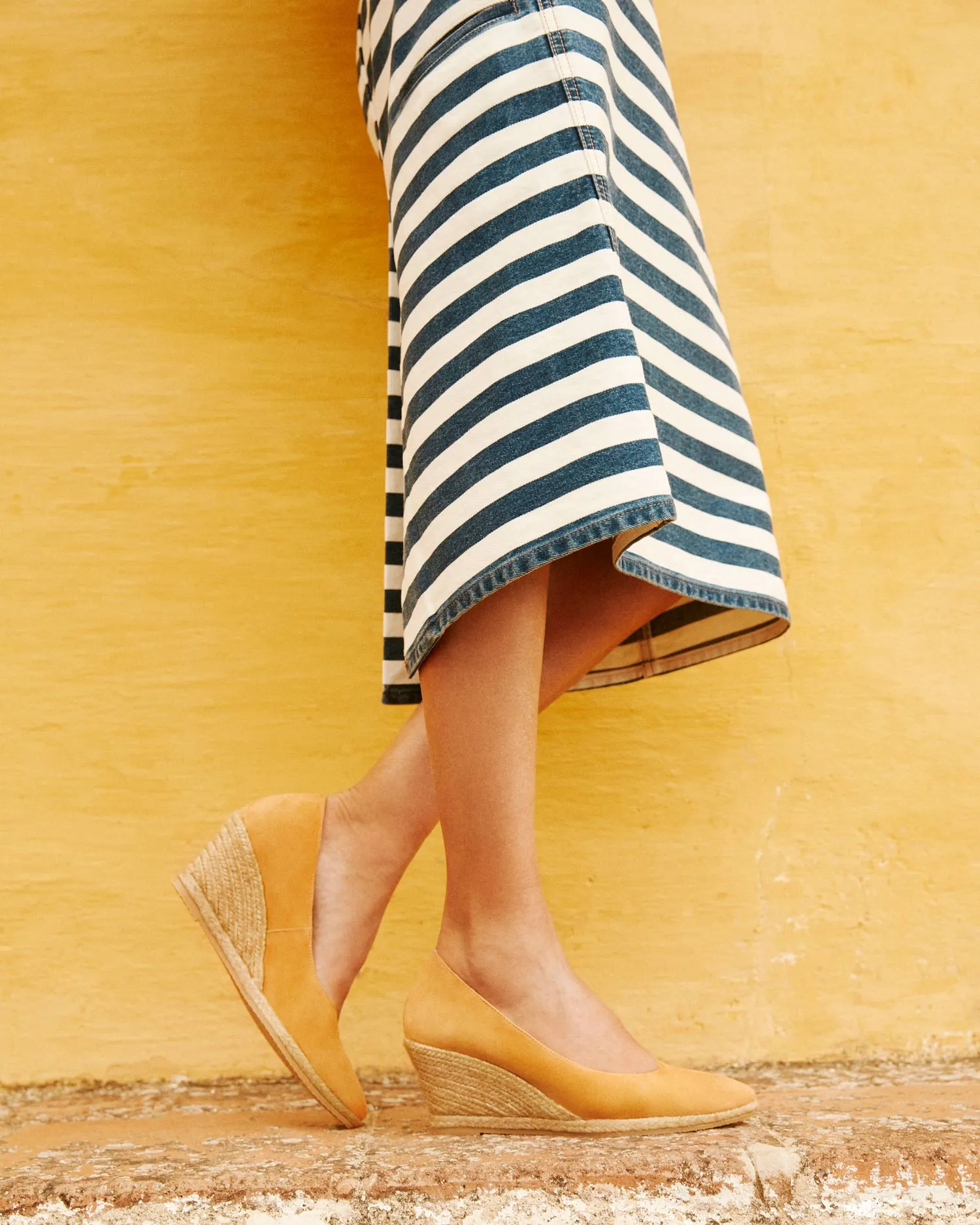 BONNY Tangerine espadrilles