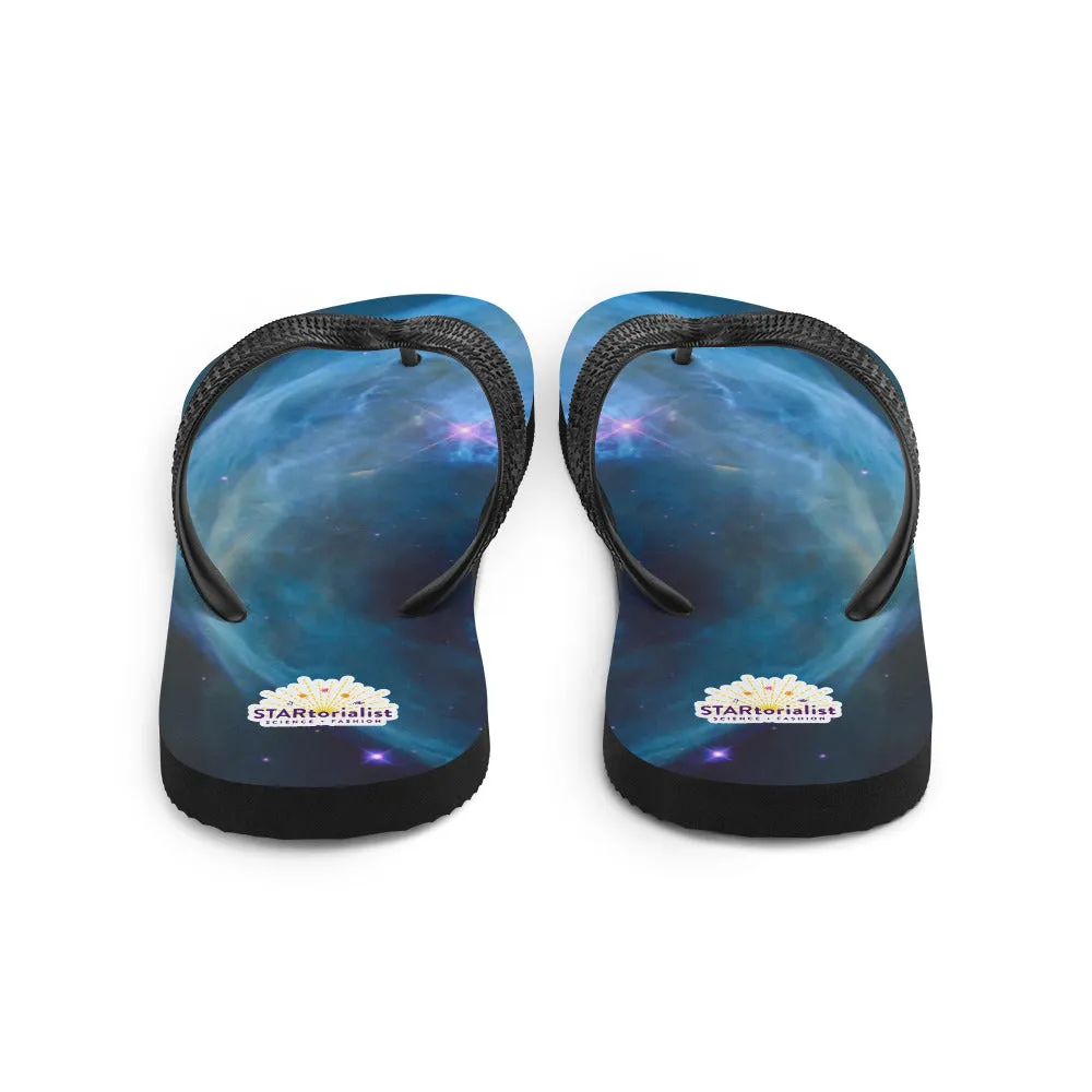 Bubble Nebula Flip-Flops