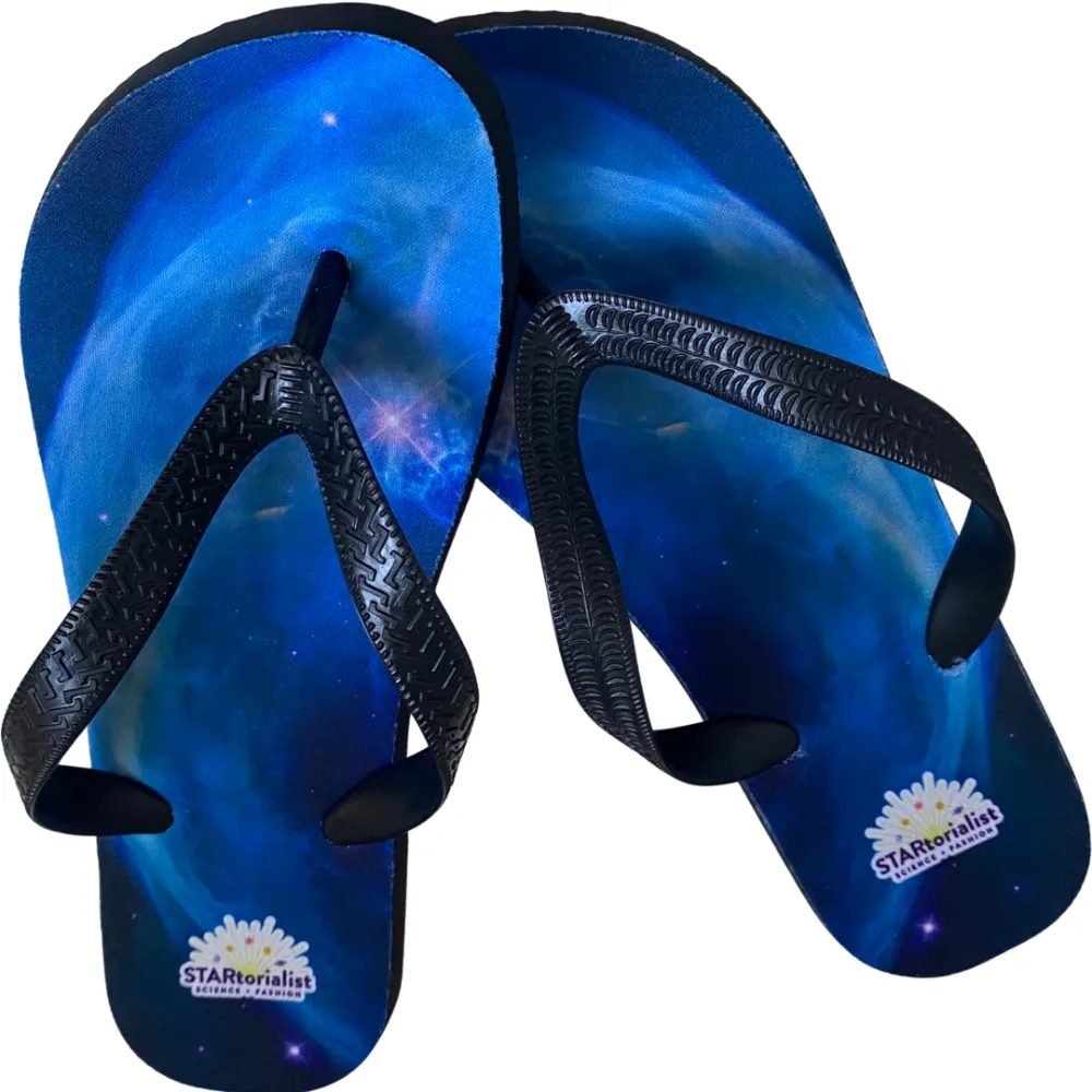 Bubble Nebula Flip-Flops