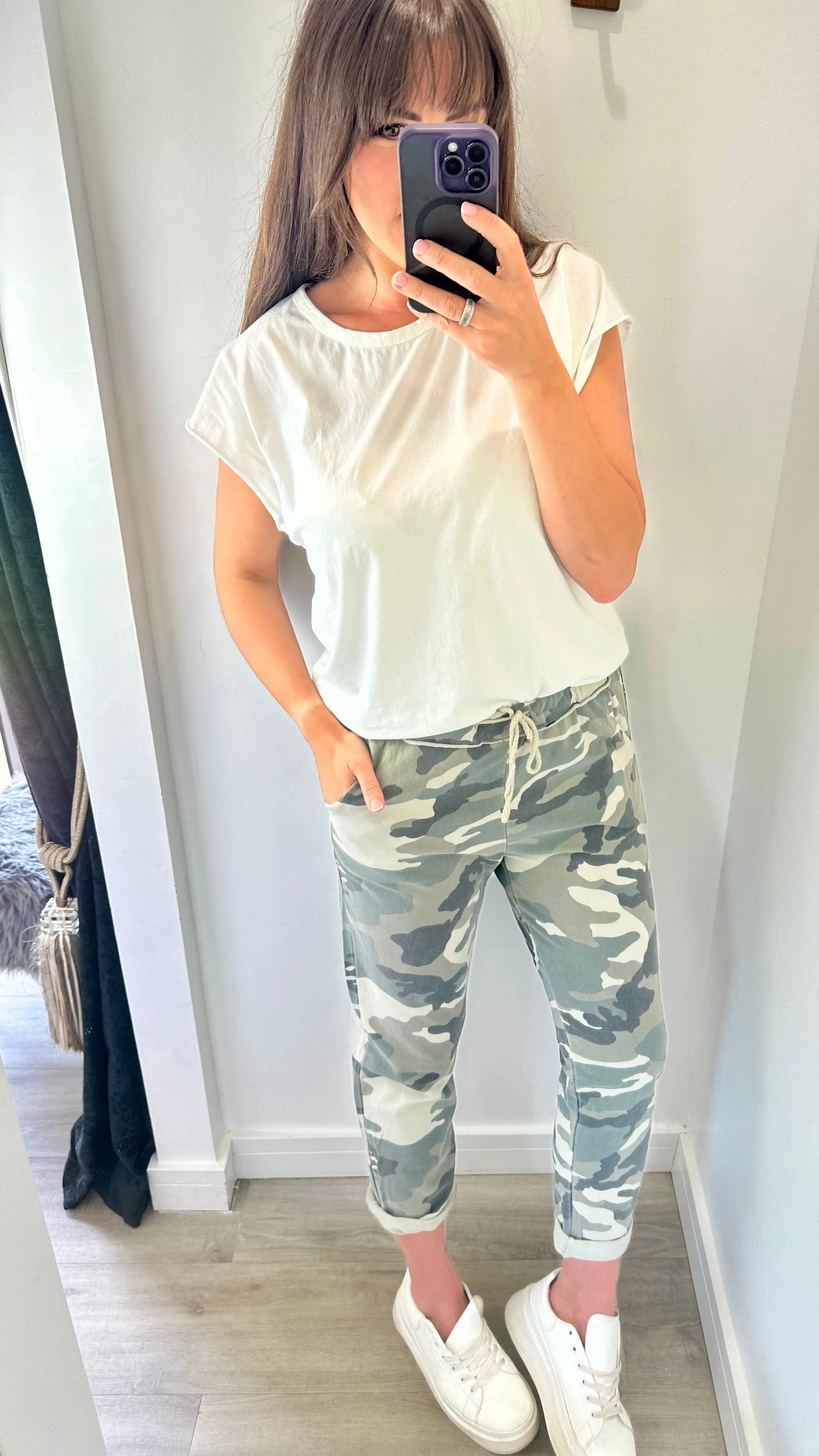 CAMO SWEAT PANTS