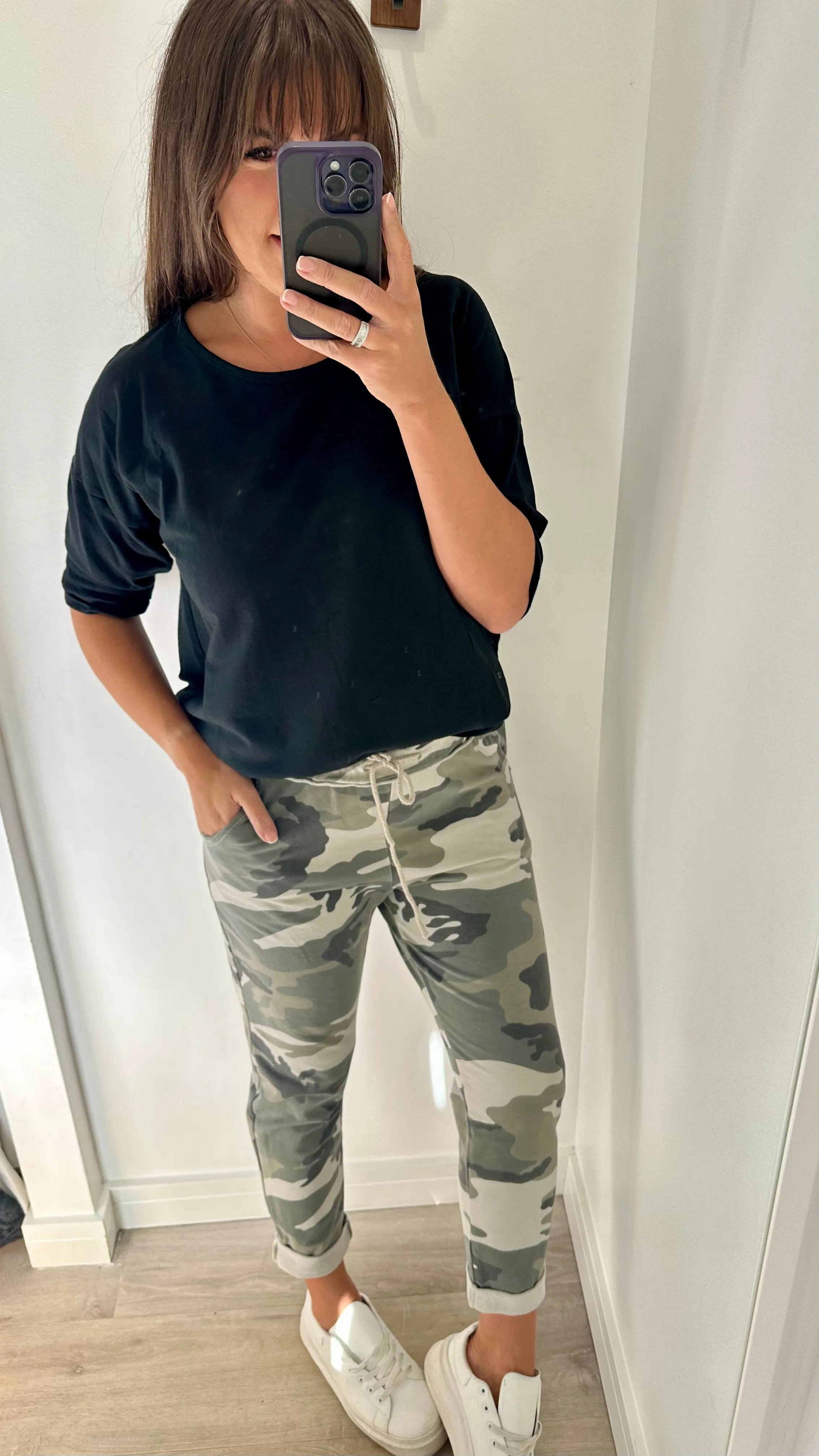 CAMO SWEAT PANTS