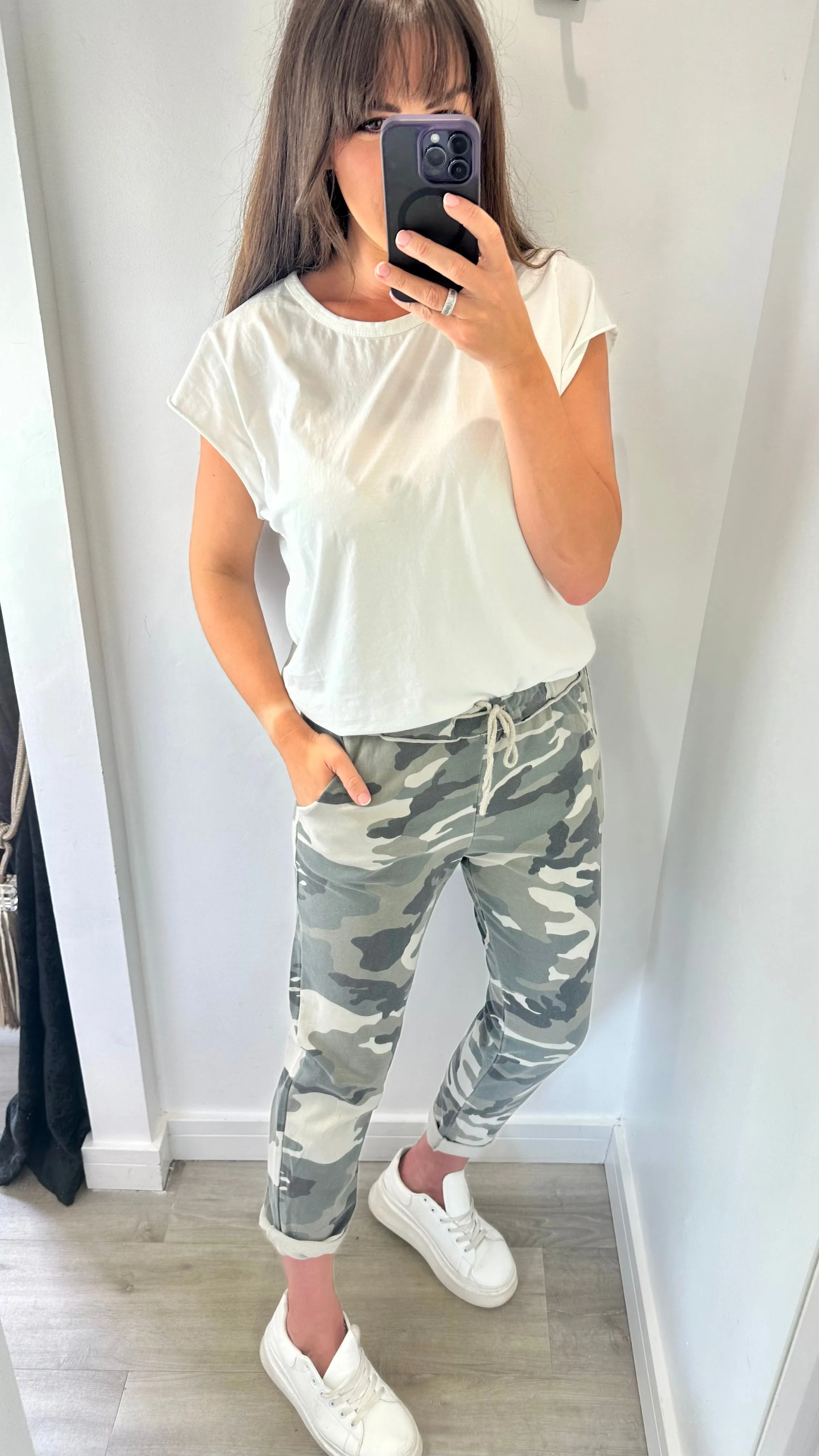 CAMO SWEAT PANTS