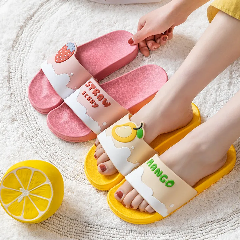 CARTOON FRUIT HOME NON SLIP SLIPPERS UB3264