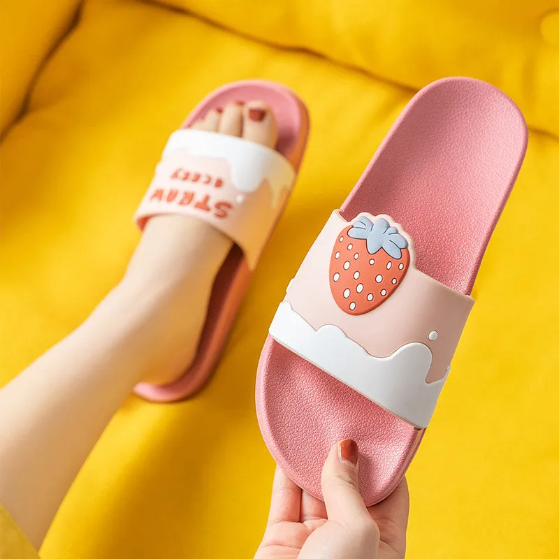 CARTOON FRUIT HOME NON SLIP SLIPPERS UB3264
