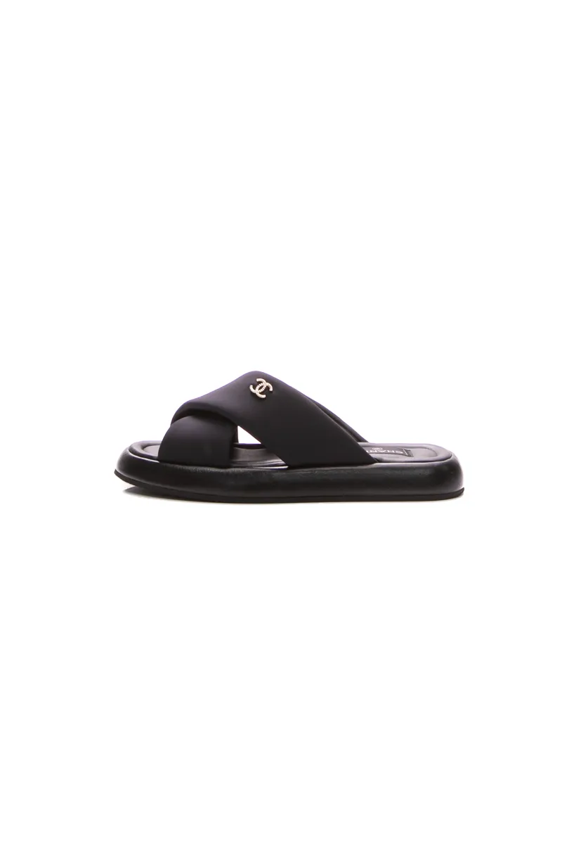 CC Neoprene Slide Sandals - Size 39