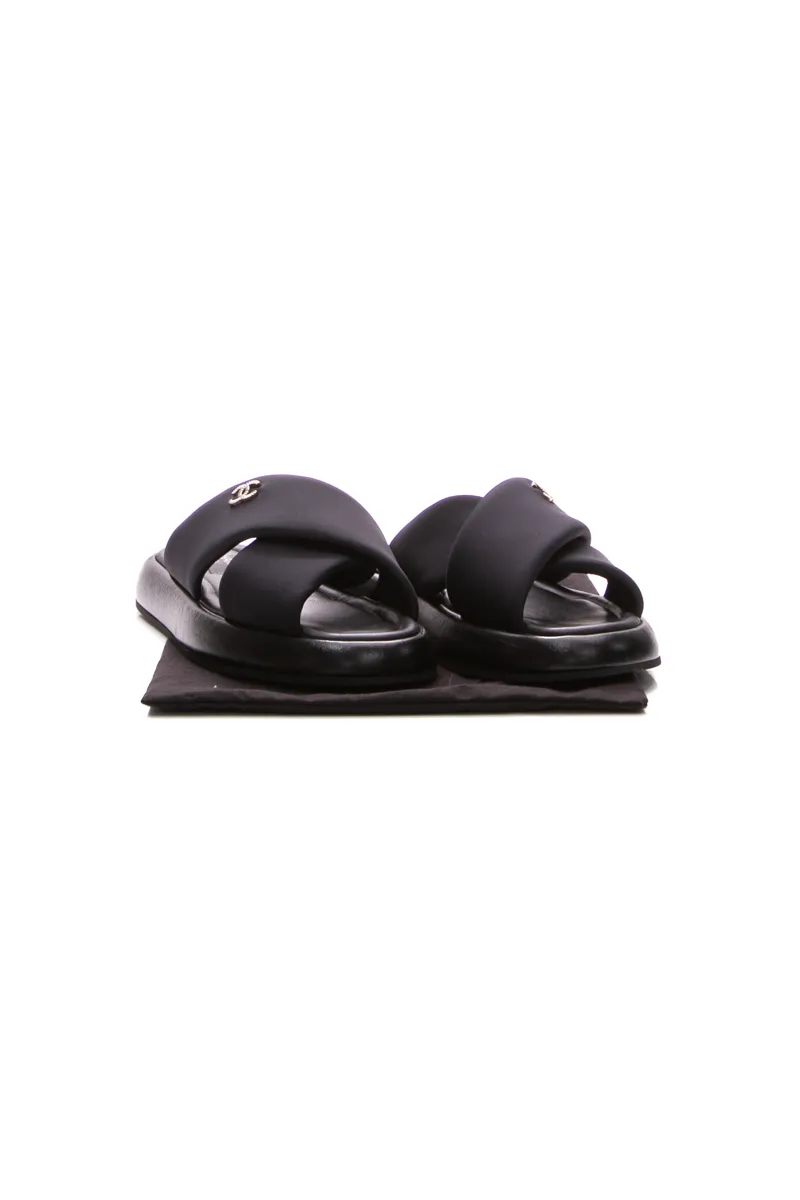 CC Neoprene Slide Sandals - Size 39