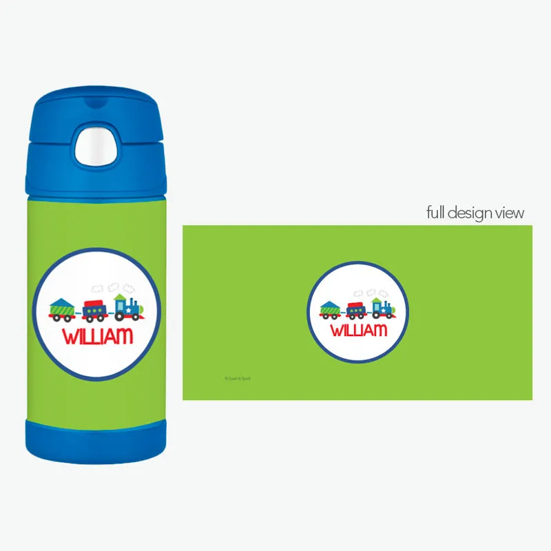 Choo Choo Train Personalized Thermos Bottle