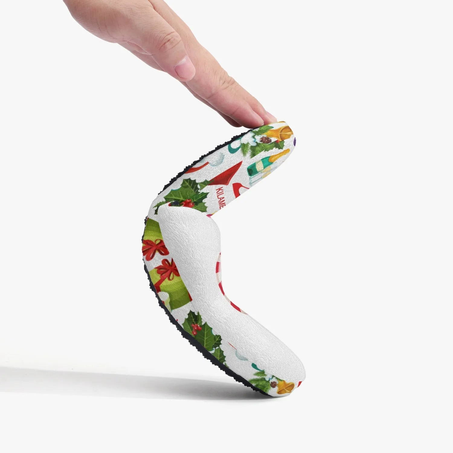 Classic Cotton Slippers 'Christmas party'