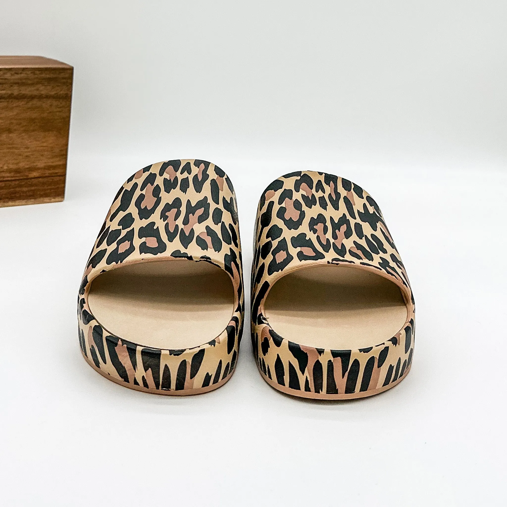 Corky's Popsicle Slip-On Sandals in Leopard