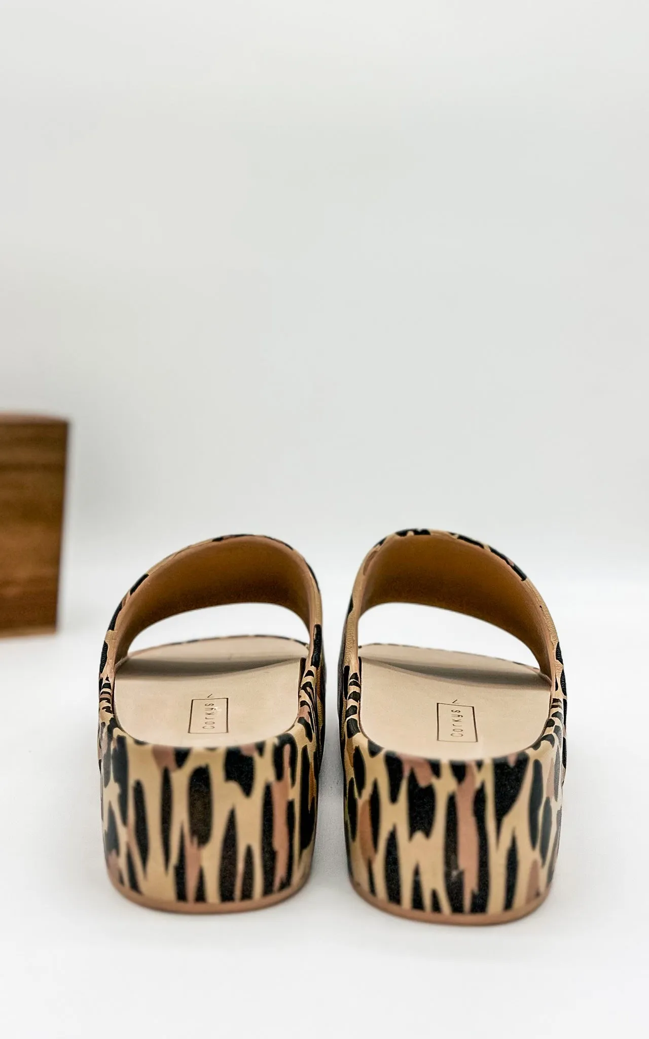 Corky's Popsicle Slip-On Sandals in Leopard