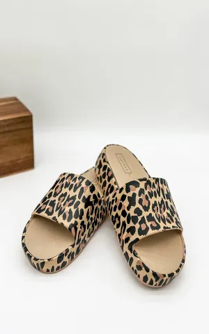 Corky's Popsicle Slip-On Sandals in Leopard