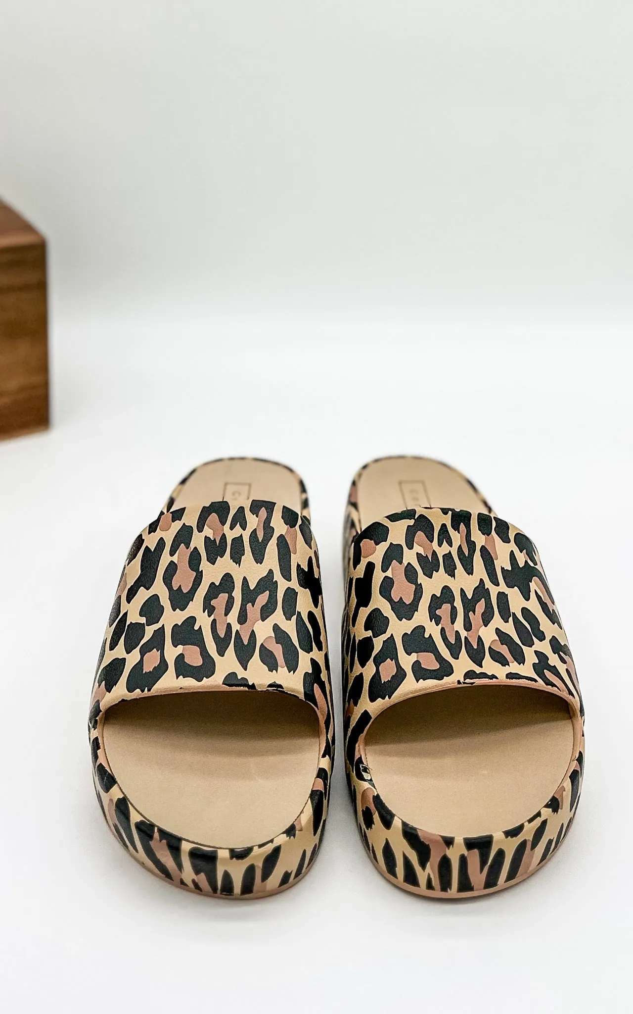 Corky's Popsicle Slip-On Sandals in Leopard