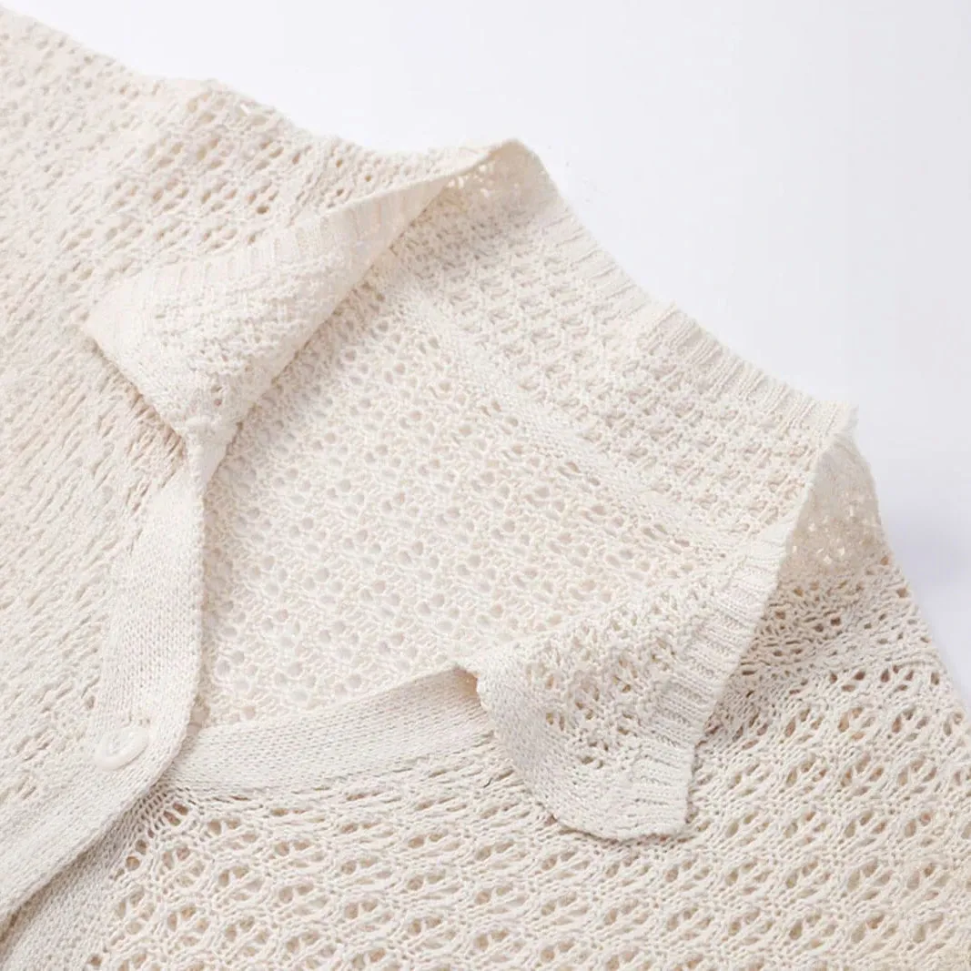 Crochet Two-Piece Set: Chic Summer Style