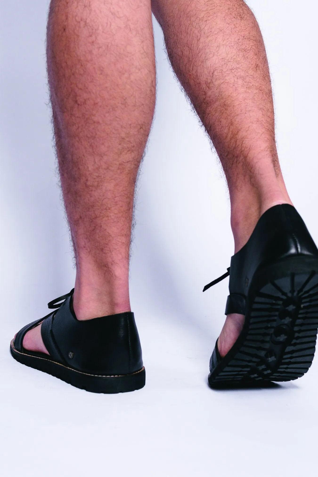Curie Leather Sandal