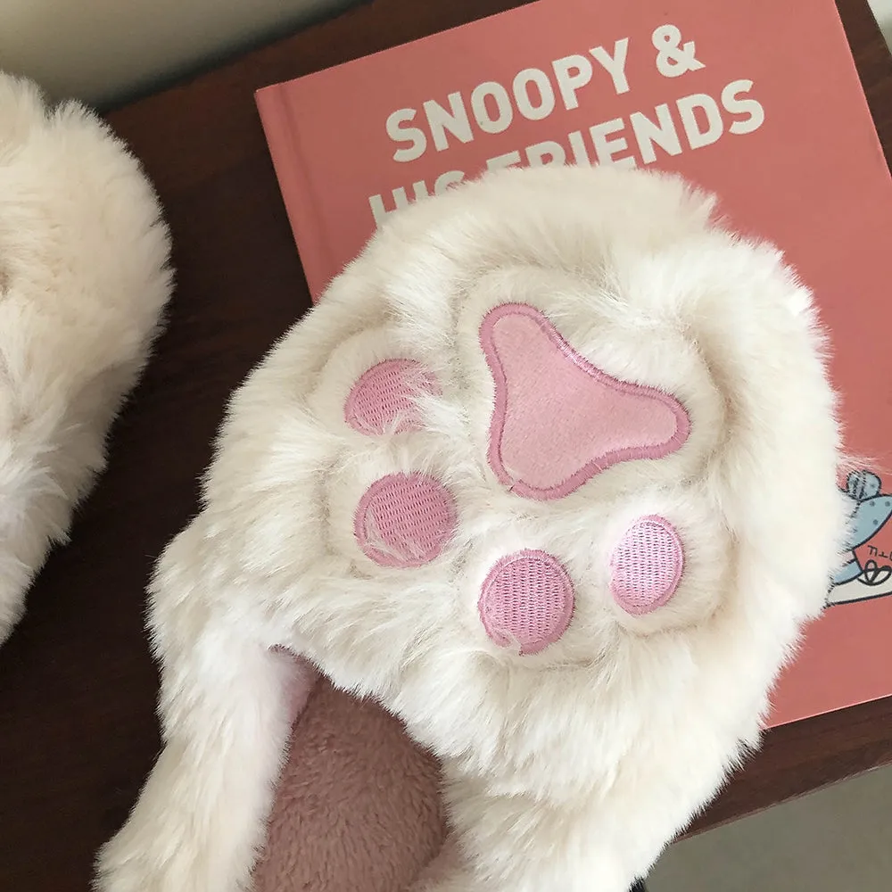 Cute cat scratch slippers  KF82561