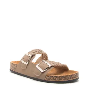 DANI BRAIDED SANDAL TAUPE