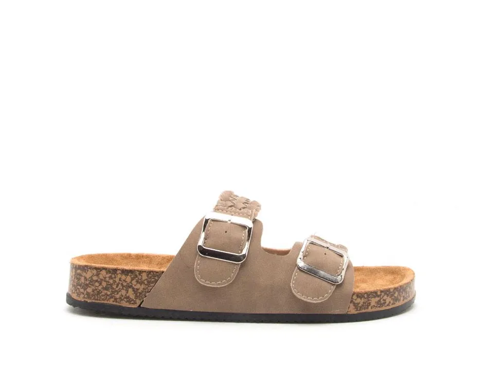 DANI BRAIDED SANDAL TAUPE