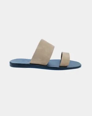 DELOS SQUARE - BLACK/OLIVE SUEDE