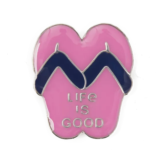 Enamel Pin Flip Flops