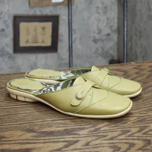 Enzo Angiolini Womens Vintage Slip On Sandals 1673fb373beee1 Green 6M