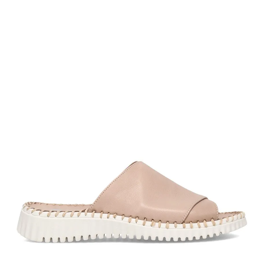 Eric Michael Gloria Leather Slide Sandal