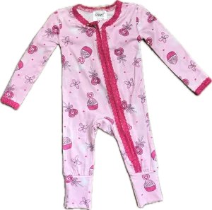 esme- Sugar Rush Lace Footie