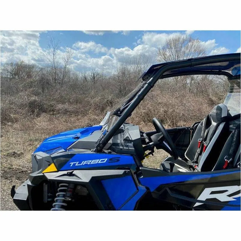 Extreme Metal Products Polaris RZR Turbo S Laminated Flip Up Windshield