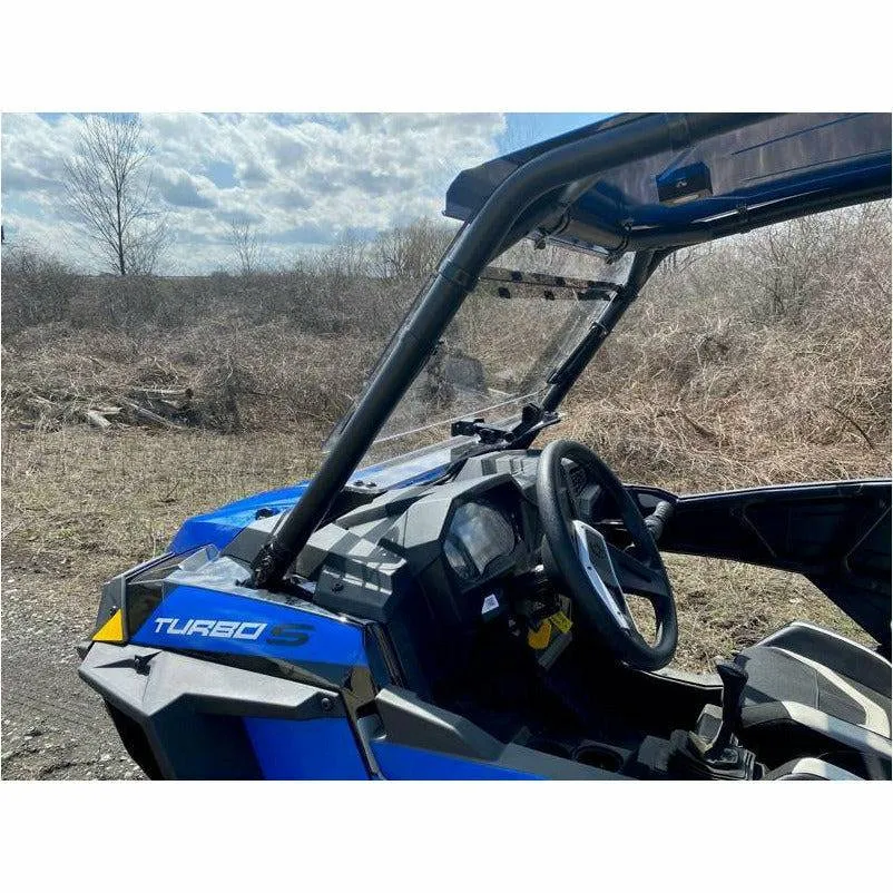 Extreme Metal Products Polaris RZR Turbo S Laminated Flip Up Windshield