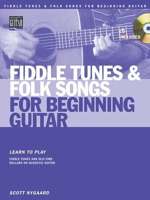 FIDDLE TUNES AND FOLK SONGS EASY GTR BK/CD