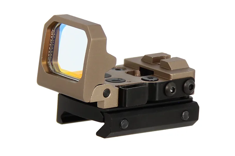 Flip Up Reflex Red Dot Sight DE